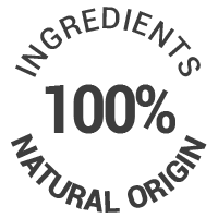 100% natural origin ingredients 100% natural origin ingredients