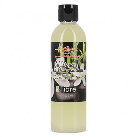 Dusch- und Badegel heiva Tiaré und Tamanu de Tahiti 250ml