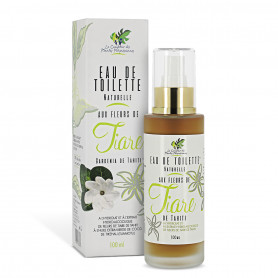 Eau de Toilette naturelle aux fleurs de Tiaré 100ml