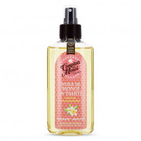 Huile monoï de Tahiti Comptoir des Monoï Frangipanier 100ml