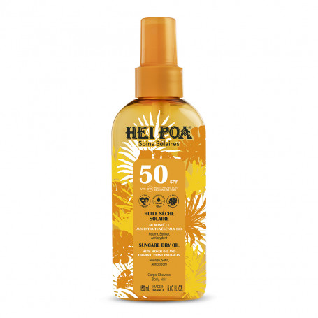 Sonnenschutz-Monoi-Öl SPF 50 Hei Poa 150mL