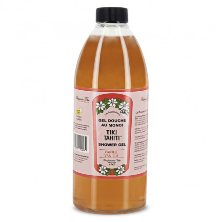 Gel doccia alla vaniglia Monoï Tiki Tahiti Vaniglia 1l