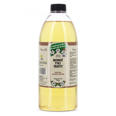 Monoï Tiki Tahiti Sandelholz 1L