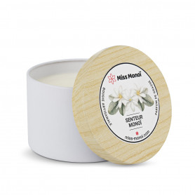 Miss Monoï Evasion natural candle with Monoï