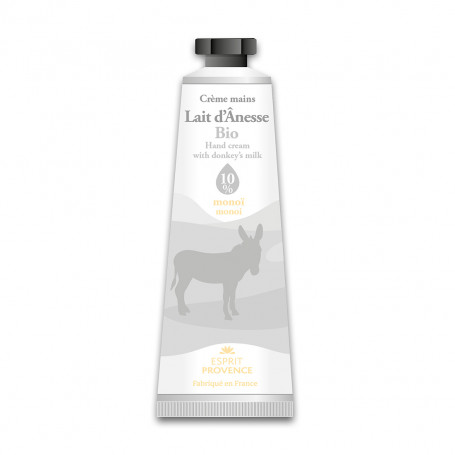 Handcreme mit Bio-Eselsmilch Parfum Monoï 30ml