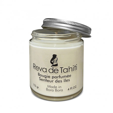 Vela com aroma a ilha - Made in Bora Bora