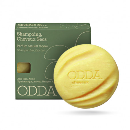 Shampoing Solide Odda au Monoï 80 g