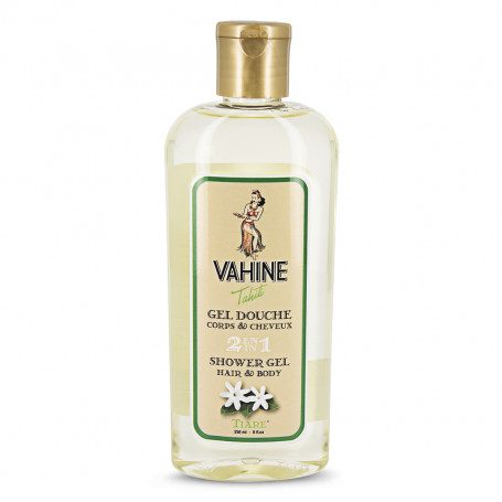 Gel de duche Vahiné Tahiti 2 em 1 Tiaré 250 ml