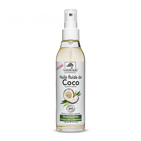 Huile de coco fluide Naturado 150 ml
