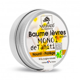 Baume lèvres Naturado monoi 15 gr