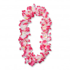Collier de fleur rose