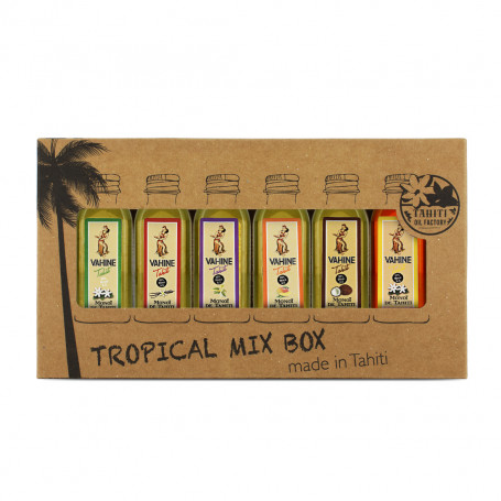 Pack Monoi Tropical Mix Vahiné de Tahiti x6 30ml