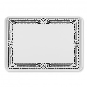 Melanine tray Polynesian tatoo 4 elements