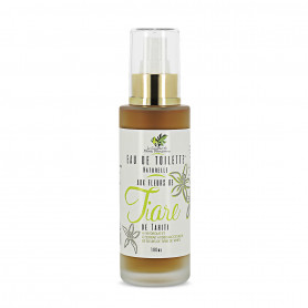 Eau de Toilette naturelle aux fleurs de Tiaré 100ml