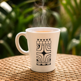 Caneca de melanina Tatoo polinésia IPY