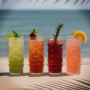 Verre tiki Plastique solide 40 cl