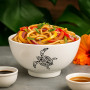 Set of 4 Honu Polynesian tatoo melamine bowls