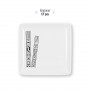 Set of 4 square melamine plates Polynesian tatoo UNU 17 cm