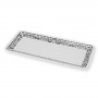 Lot 4 Melamin-Kaffeeteller Tatoo Polynesien 4 Elemente 27.5 x 12 cm