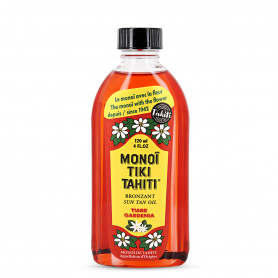 Monoï solaire Tiki Tahiti Tiaré 120ml spf 3