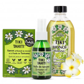 Pack Coffret Tamanu Tiki tahiti