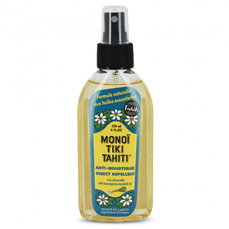 Monoï Anti-moustique Tiki Tahiti 120ml