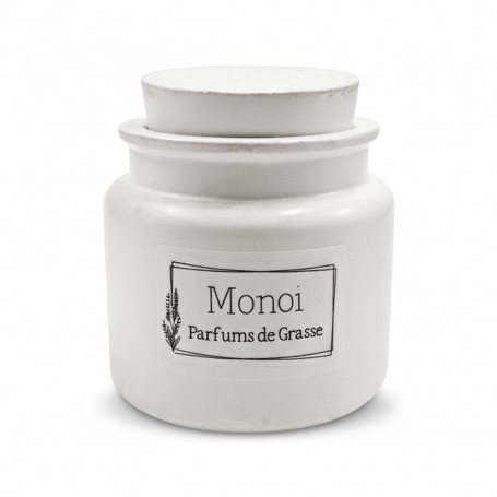 Bougie en pot Miss Monoï Parenthese au Monoï Bougie en pot Miss Monoï Parenthese au Monoï