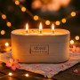 Bougie Ovale en pot Miss Monoï Parfum Monoï Bougie Ovale en pot Miss Monoï Parfum Monoï