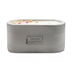 Bougie Ovale en pot Miss Monoï Parfum Monoï