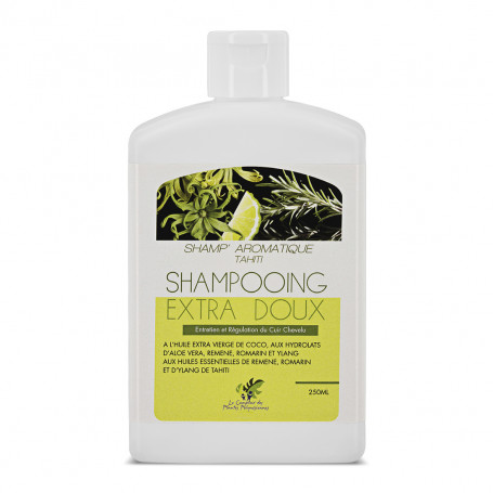 aa-Shampoing Extra Doux Le Comptoir des Plantes Polynésiennes