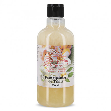 2 in 1 Heiva Frangipani Shampoo 500ml