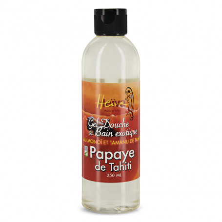 Gel doccia e bagno heiva Papaye de Tahiti 250 ml