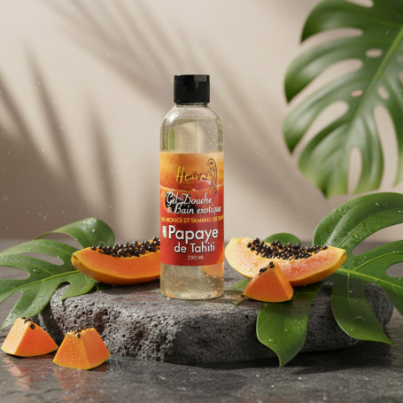 Shower and bath gel heiva Papaye de Tahiti 250 ml