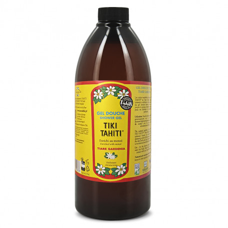Gel de ducha con Monoï Tiki Tahiti Tiaré 1l