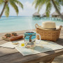 Caneca de tapete Bora Bora