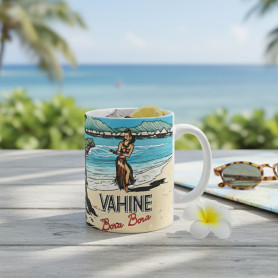 Caneca de tapete Bora Bora