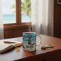 Caneca de tapete Bora Bora