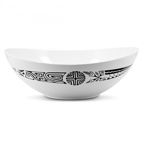 Salatschüssel Melamin Tatoo Polynesien YB