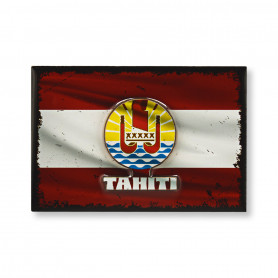 Íman retangular Tahiti