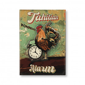 Imán rectangular gallo