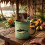 Polynesian mug Yellow Fin Tuna