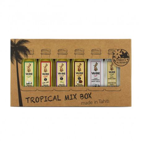 Souvenirbox Tropical Mix Vahiné de Tahiti x6 30ml