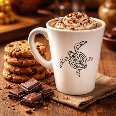 Mug mélamine tatoo polynésien Tortue