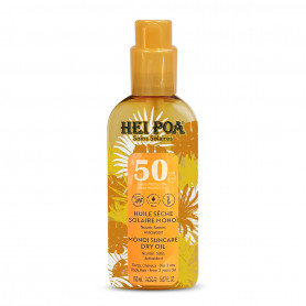 Huile de monoi solaire SPF 50 Hei Poa 150mL