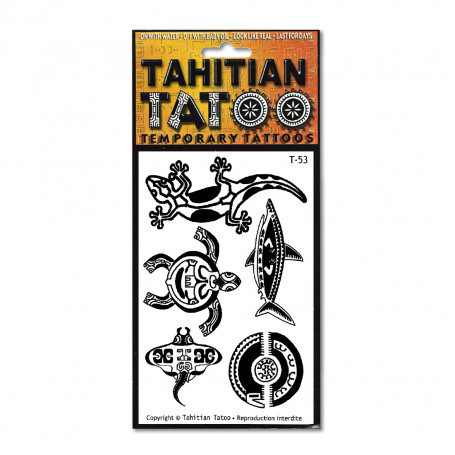Tatouage polynésien éphémère Miti Tahitian Tatou