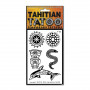 Polynesisches Temporäres Tattoo Puhi Miti Tahitian Tattoo
