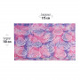 Pareo del Mercato di Papeete Rosa e Viola Paradiso di Tahiti