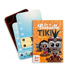 Jeu de cartes Bataille Tiki Oteo