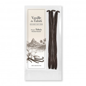 Gousse de vanille de Tahiti Selection Prestige Taha'a Lot de 3