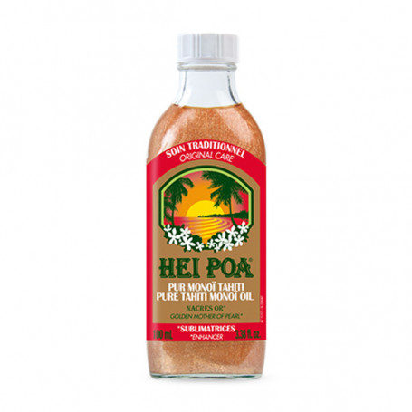 Monoi aus Tahiti Hei Poa perlmutt Gold 100ml